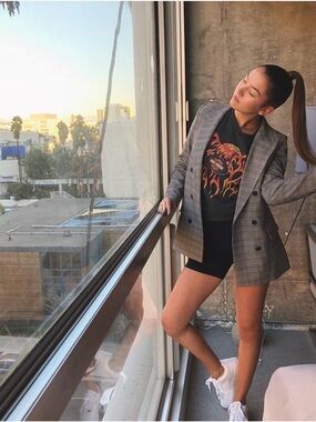Harley-Davidson Black Graphic Flame Long Sleeve Tee OVERSIZED🔥